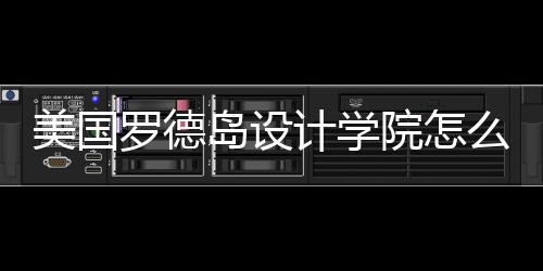 美国罗德岛设计学院怎么样？
