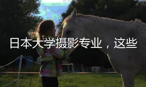 日本大学摄影专业，这些你都了解吗？
