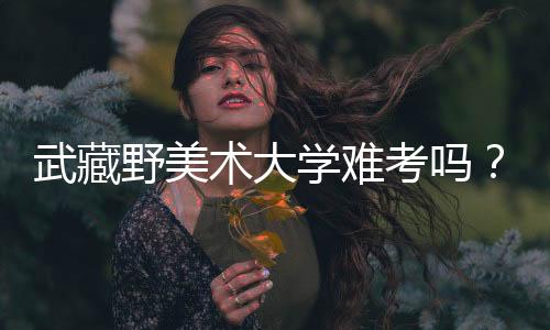 武藏野美术大学难考吗?