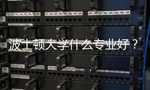波士顿大学什么专业好?